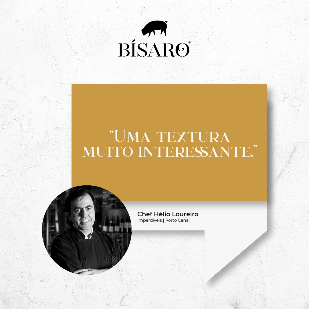 Uma confeção do Chef Hélio Loureiro