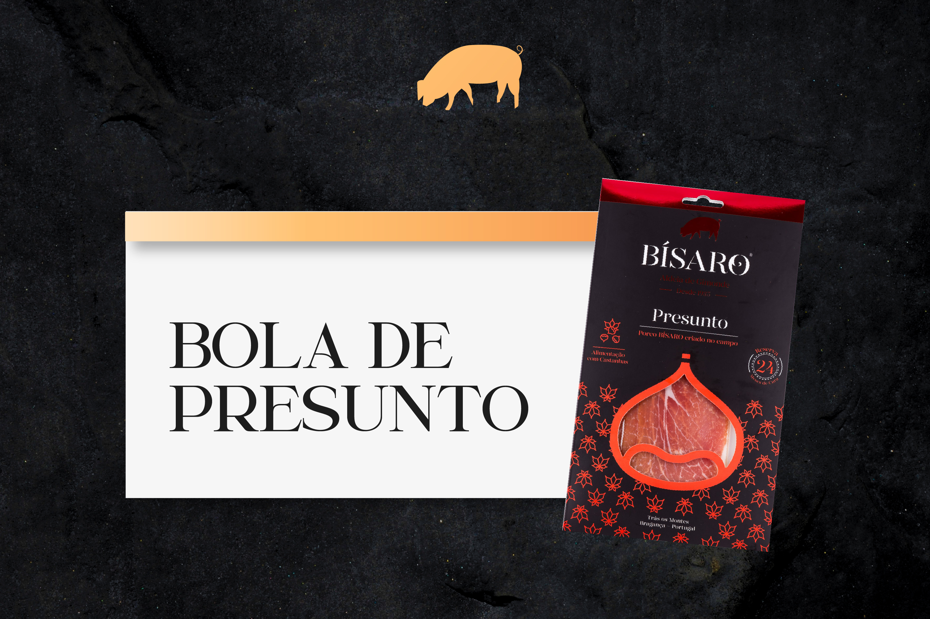 Confecionar uma Bola de Presunto Bísaro