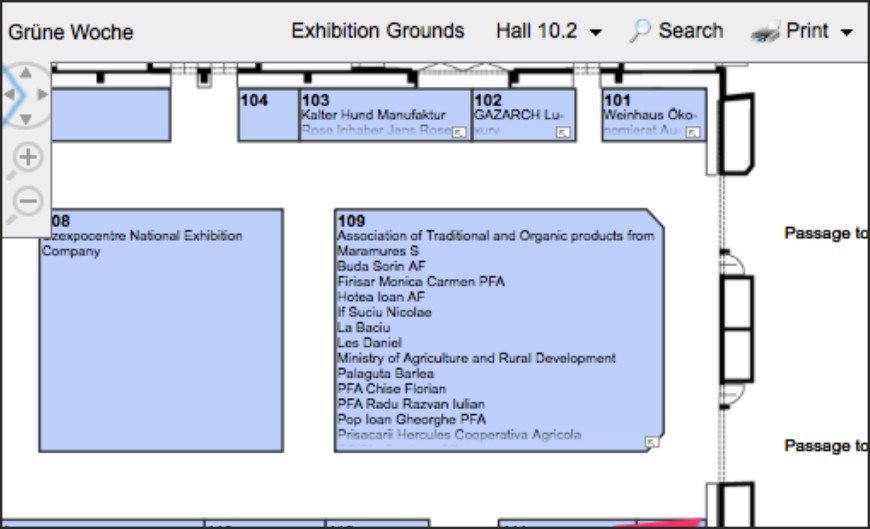 A nossa localização na Internationale Grünen Woche Berlin