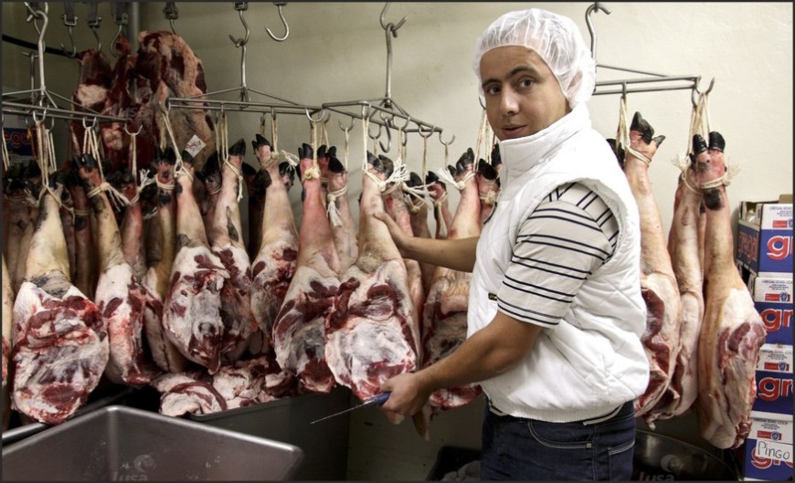 Portugal Salsicharia Bísaro : Arquivo LUSA