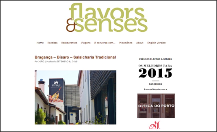 Bísaro no Flavors & Senses