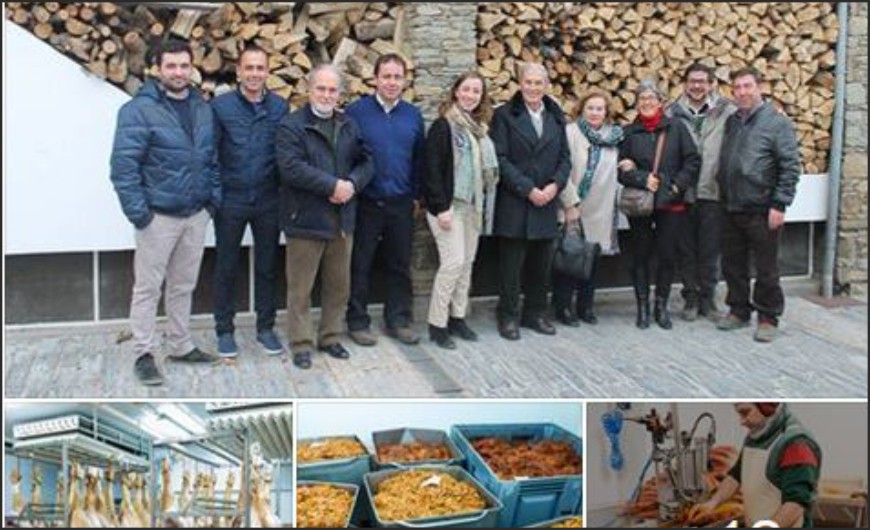 Visita do Eng. Belmiro de Azevedo e do Clube de Produtores Continente