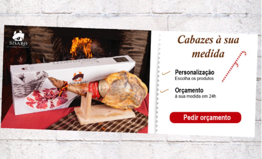 Cabazes de Natal à sua medida