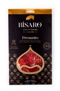 presunto de porco bísaro fatiado 100 gr